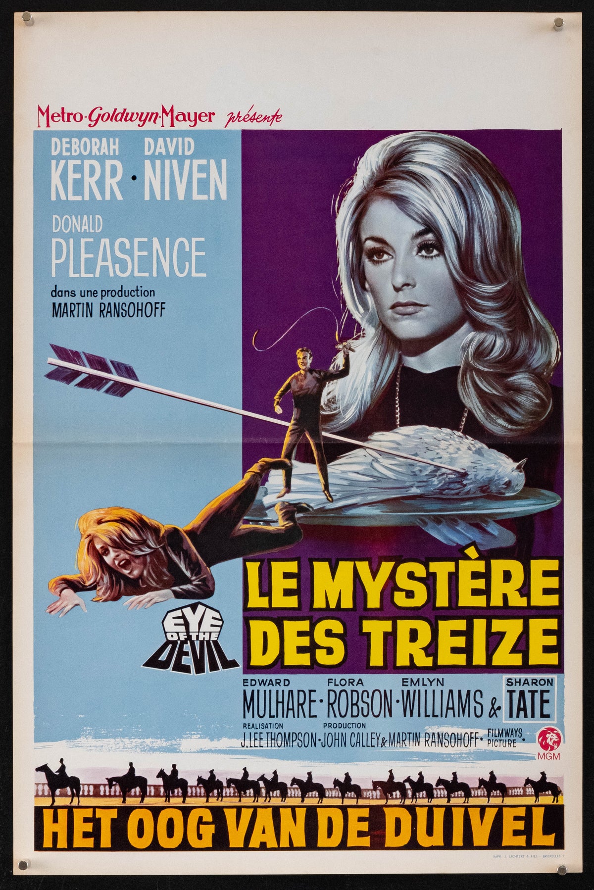 Eye of the Devil Original Vintage Movie Poster