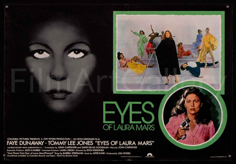 Eyes Of Laura Mars Original Vintage Movie Poster
