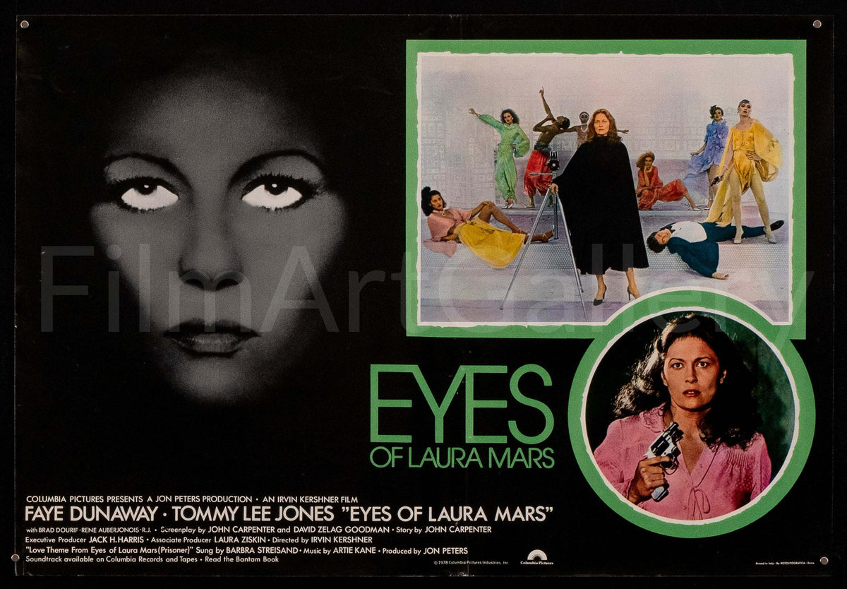 Eyes Of Laura Mars Original Vintage Movie Poster