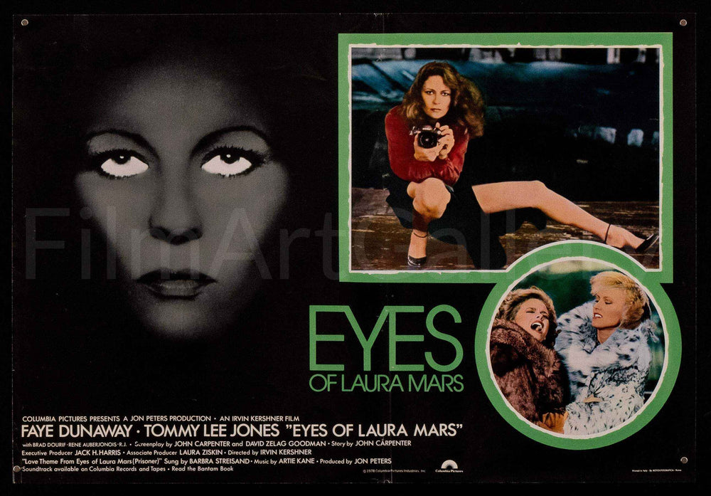 Eyes Of Laura Mars Original Vintage Movie Poster