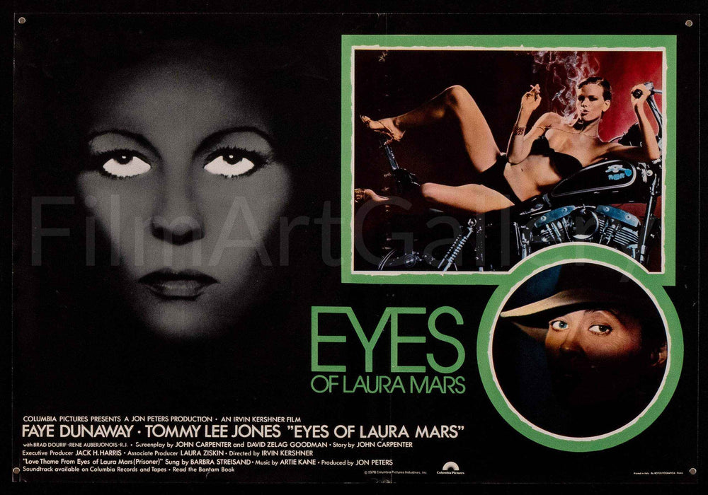 Eyes Of Laura Mars Original Vintage Movie Poster