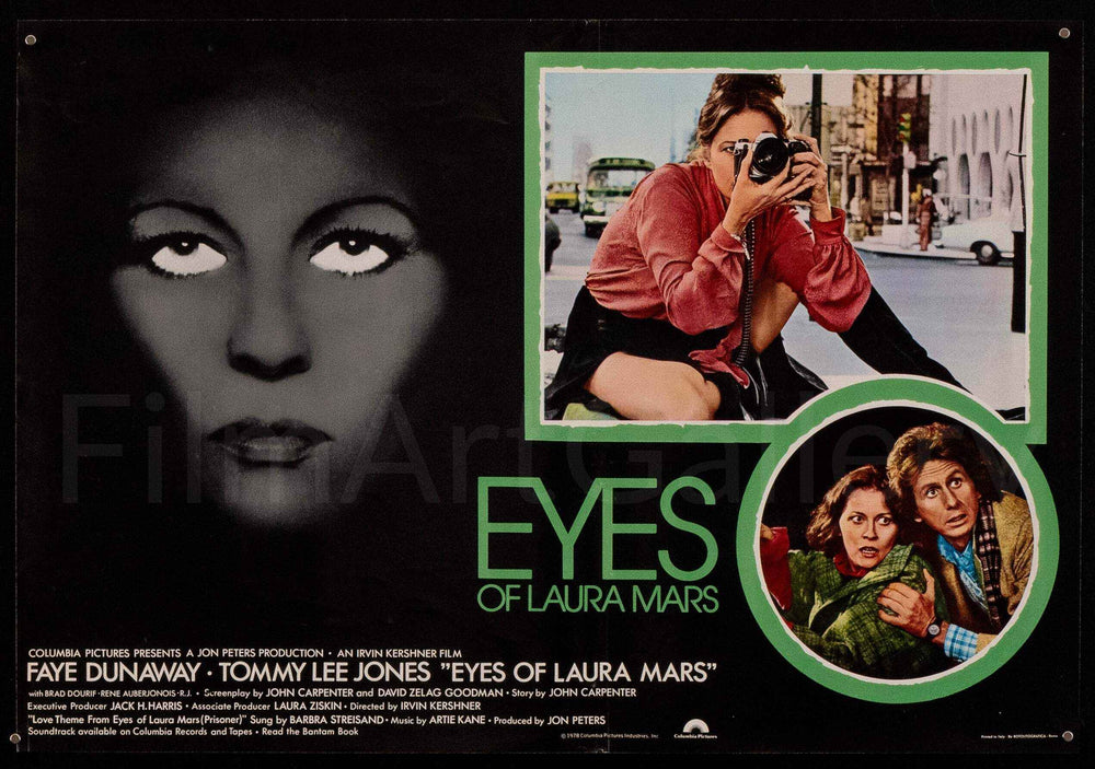 Eyes Of Laura Mars Original Vintage Movie Poster