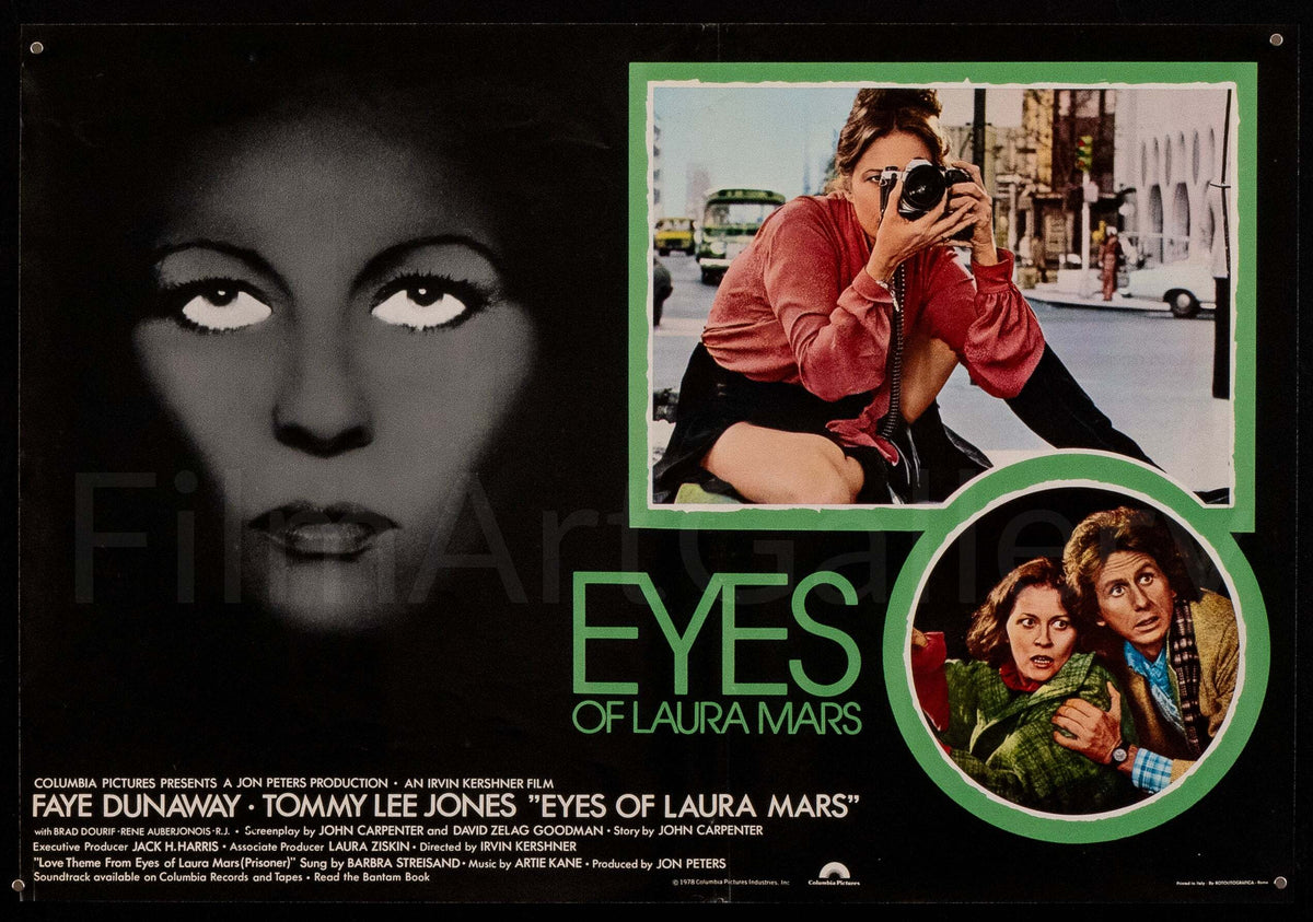 Eyes Of Laura Mars Original Vintage Movie Poster