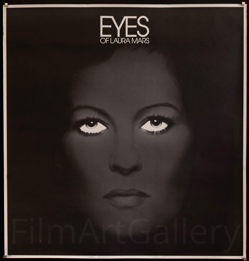 Eyes of Laura Mars 42x44 Original Vintage Movie Poster