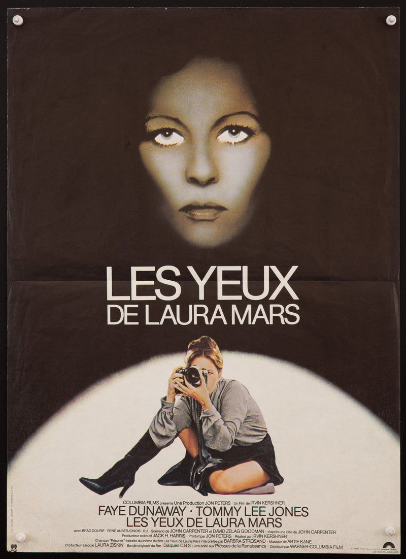 Eyes of Laura Mars French mini (16x23) Original Vintage Movie Poster