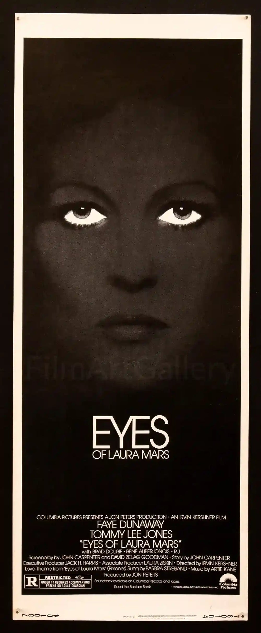 Eyes of Laura Mars Original Vintage Movie Poster