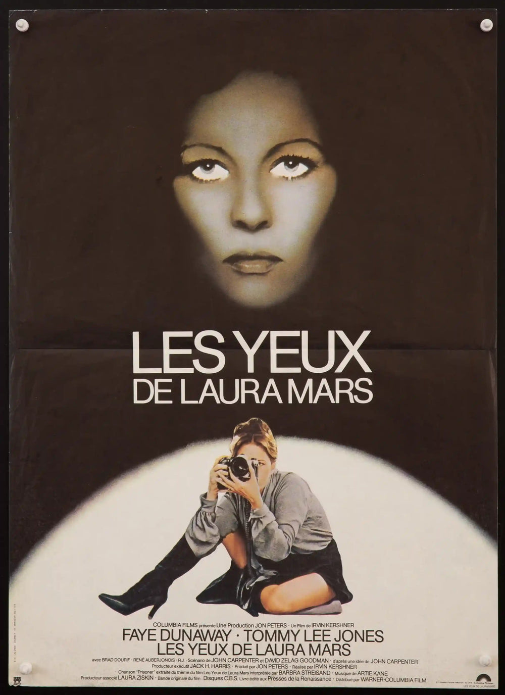 Eyes of Laura Mars Original Vintage Movie Poster