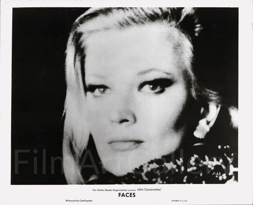 Faces Original Vintage Movie Poster