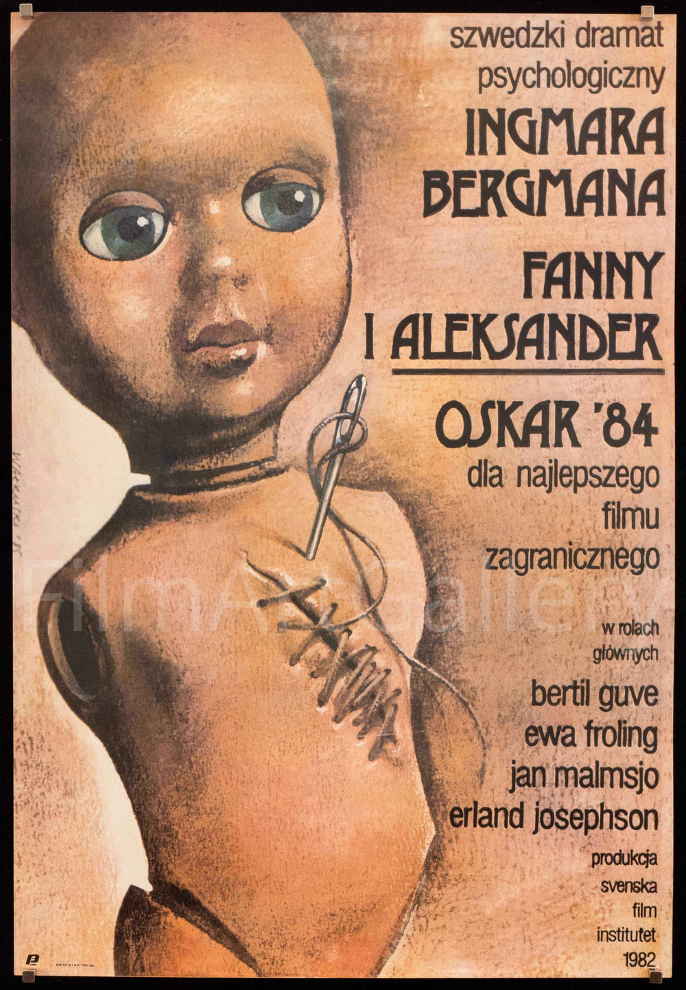 Fanny and Alexander (Fanny och Alexander) Original Vintage Movie Poster