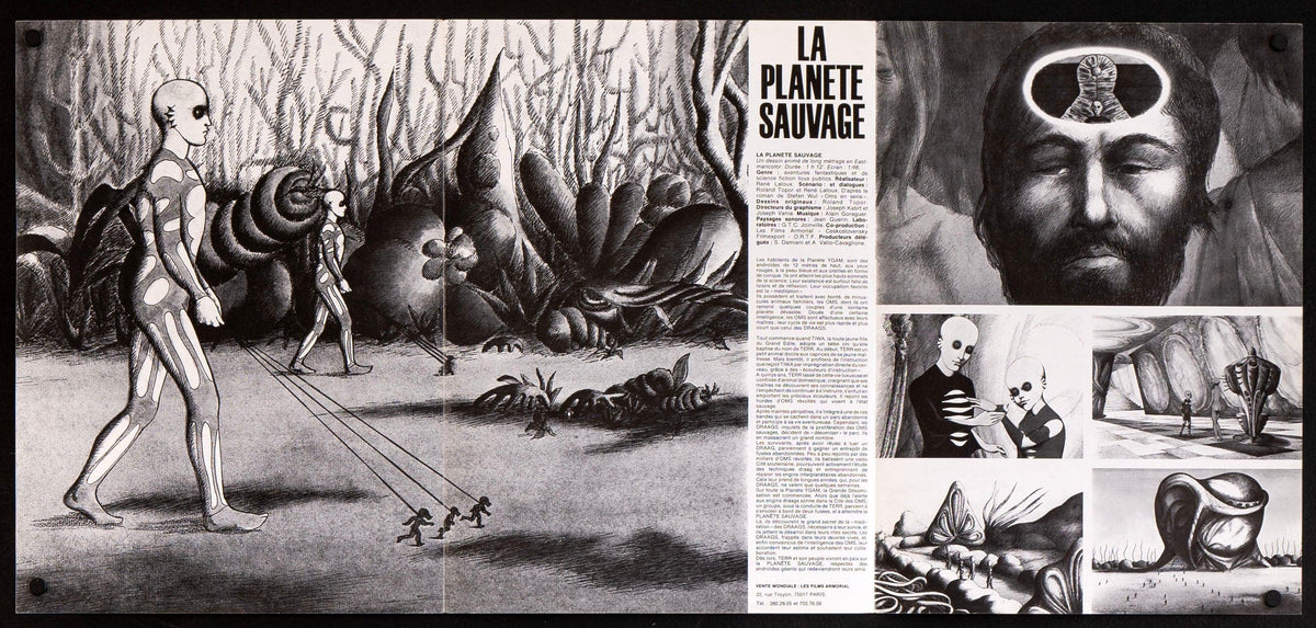 Fantastic Planet (La Planete Sauvage) Original Vintage Movie Poster