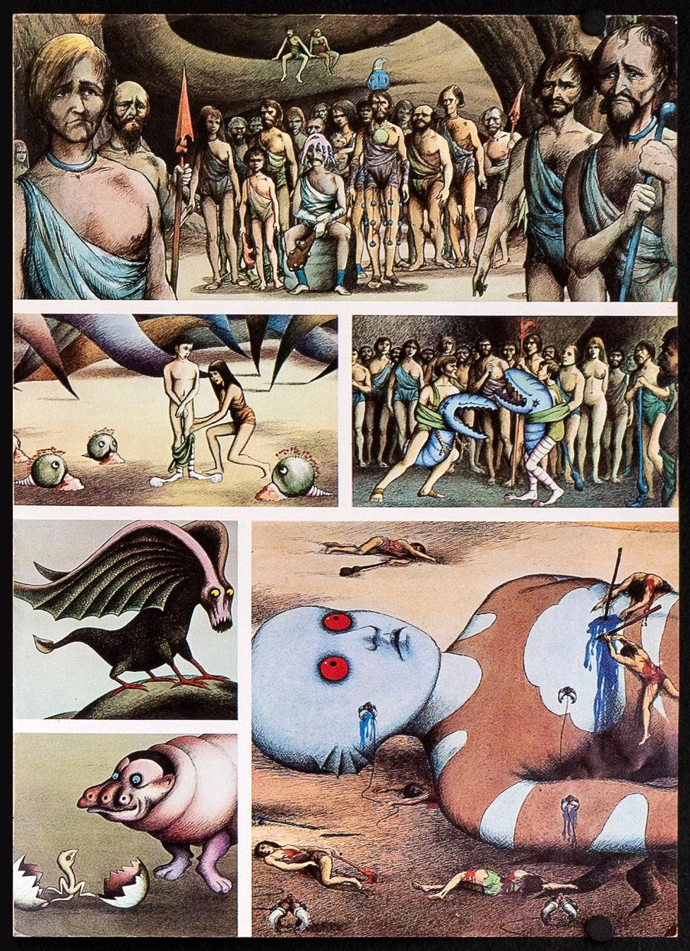 Fantastic Planet (La Planete Sauvage) Original Vintage Movie Poster