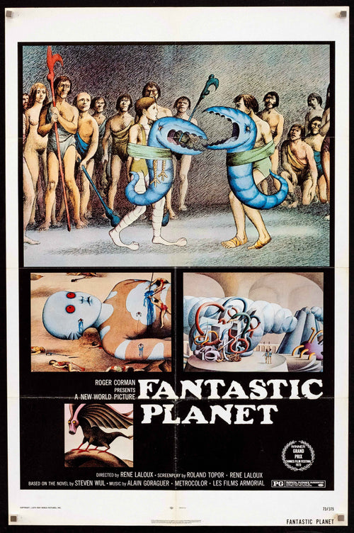 Fantastic Planet (La Planete Sauvage) Original Vintage Movie Poster