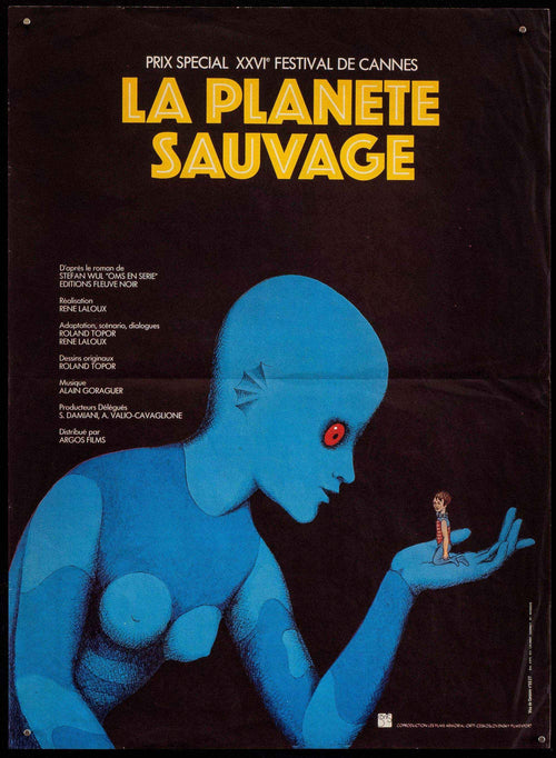 Fantastic Planet (La Planete Sauvage) Original Vintage Movie Poster