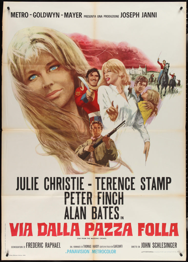 Far From the Madding Crowd Original Vintage Movie Poster