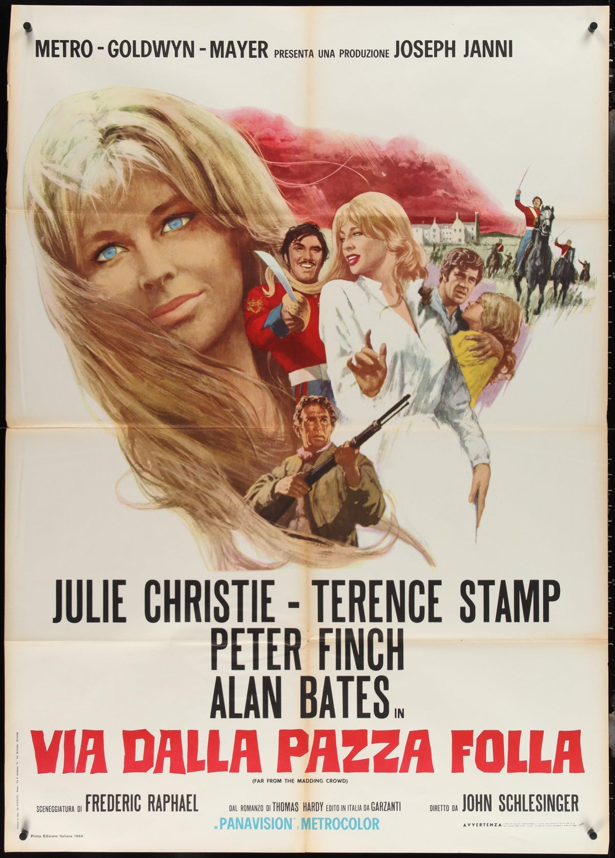 Far From the Madding Crowd Original Vintage Movie Poster