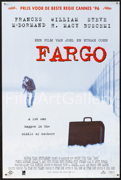 Fargo Original Vintage Movie Poster