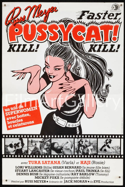 Faster Pussycat! Kill! Kill! Original Vintage Movie Poster