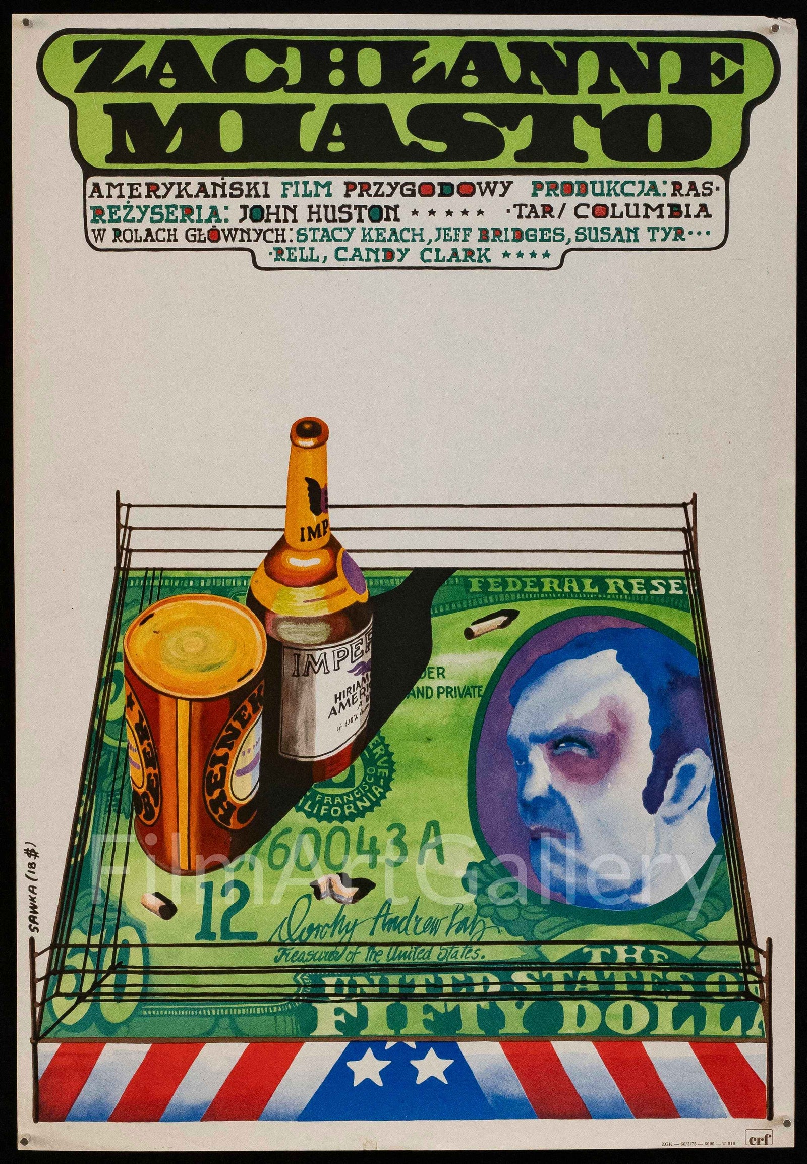 Fat City Original Vintage Movie Poster
