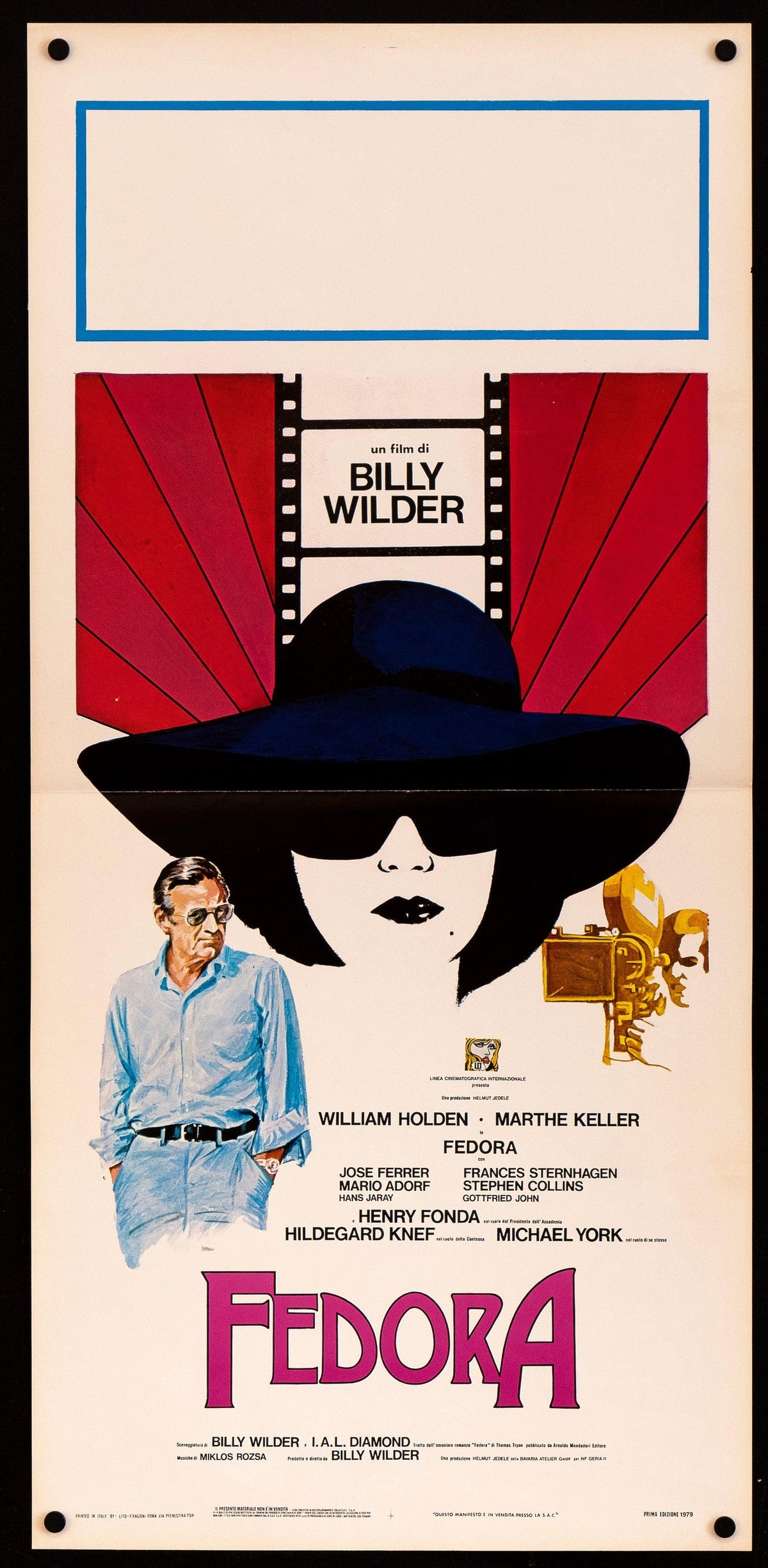 Fedora Original Vintage Movie Poster