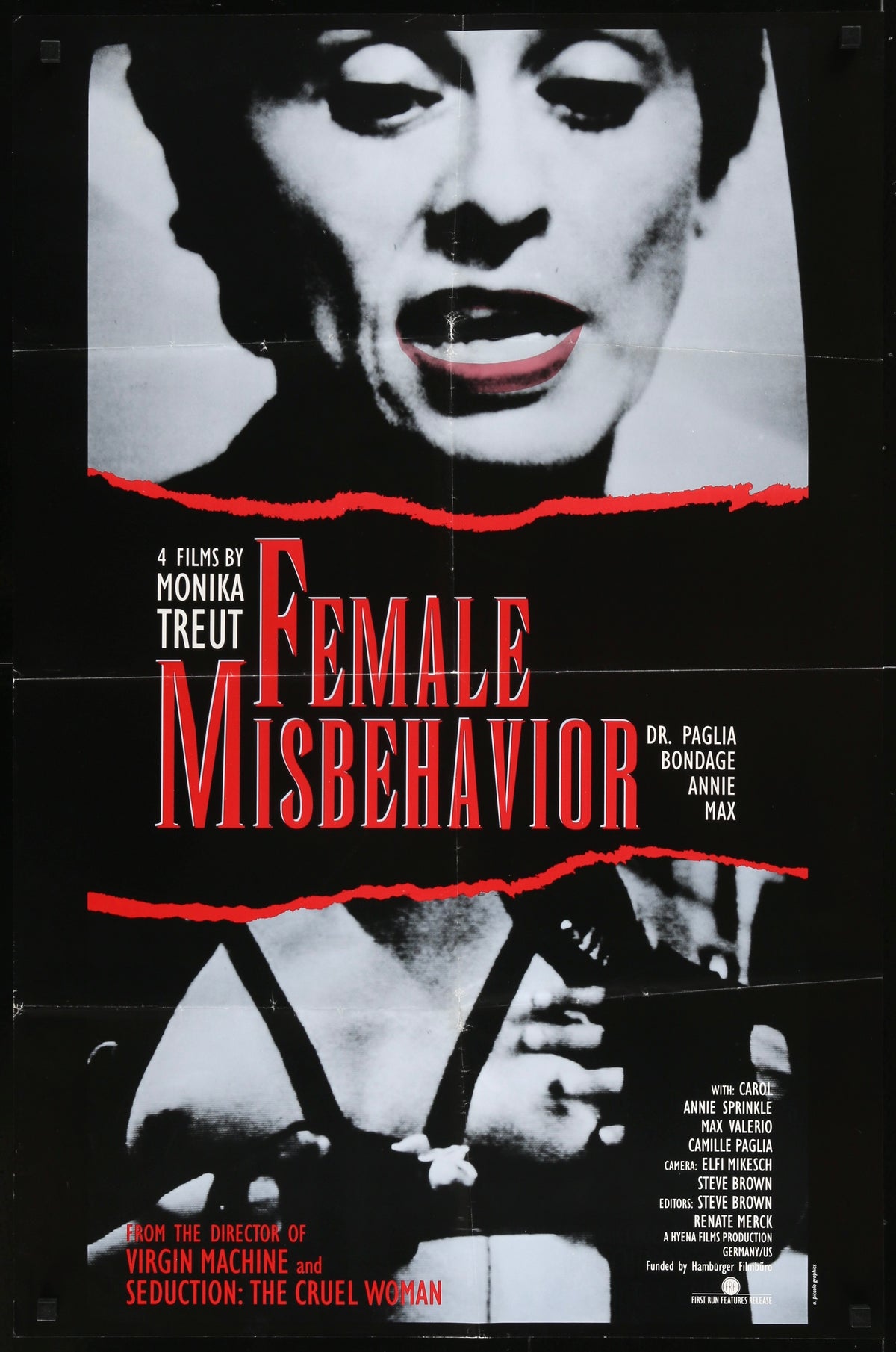 Female Misbehavior Original Vintage Movie Poster
