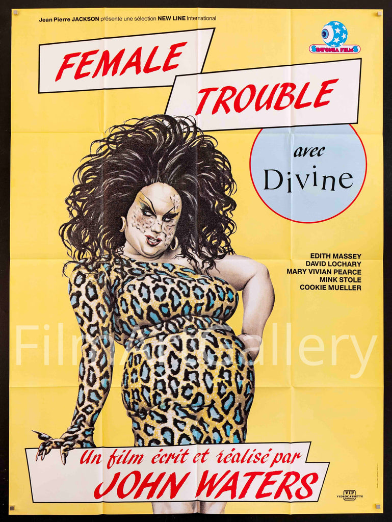 Female Trouble Original Vintage Movie Poster