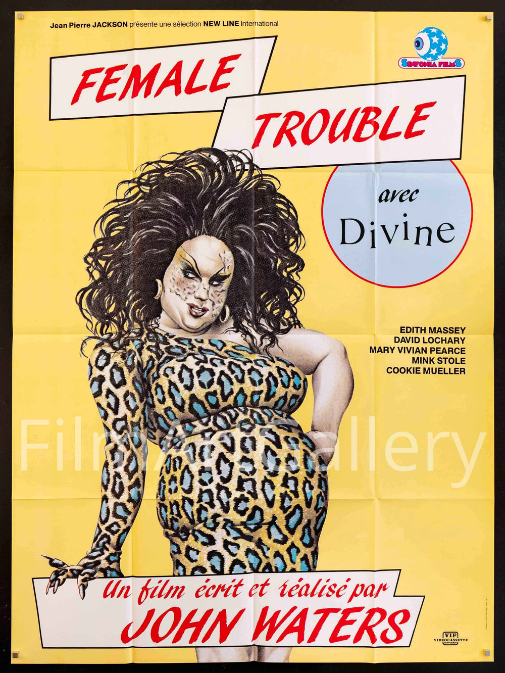 Female Trouble Original Vintage Movie Poster