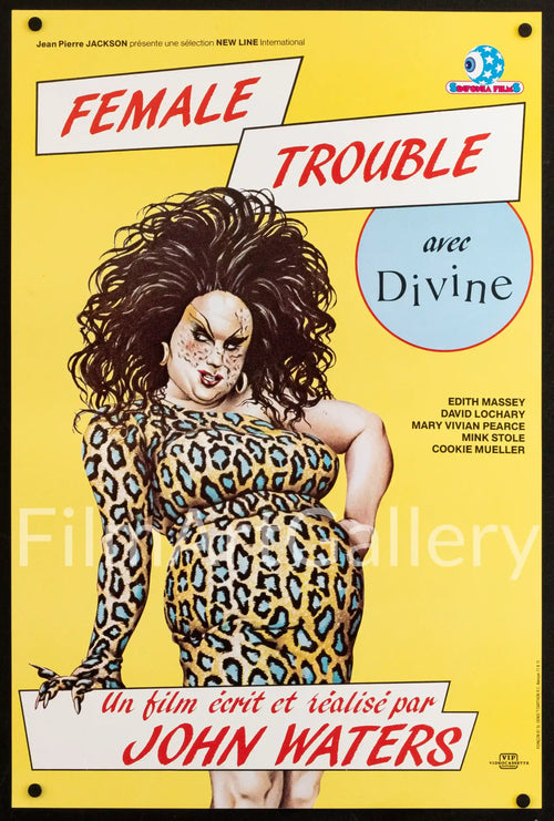 Female Trouble Original Vintage Movie Poster