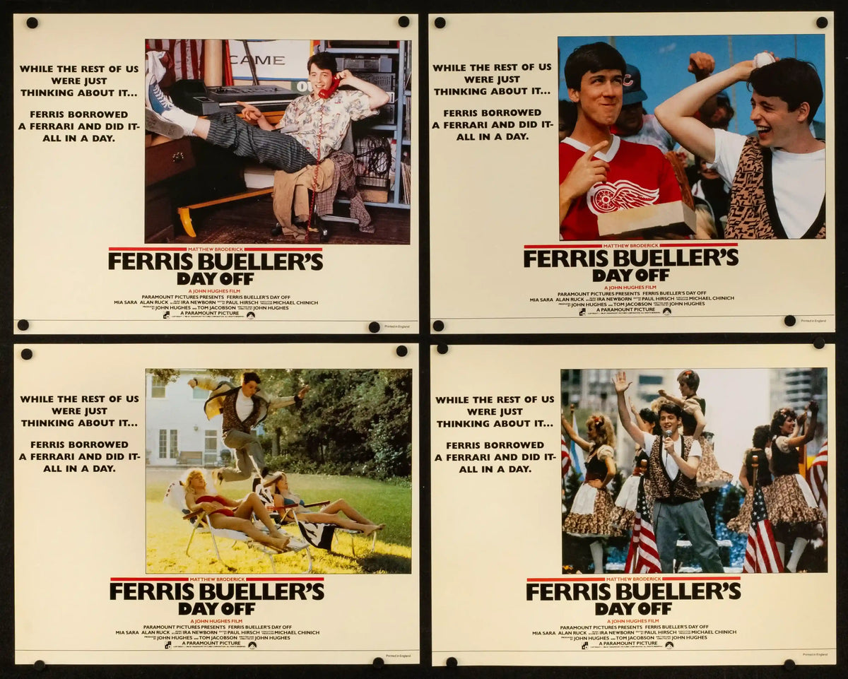 Ferris Bueller's Day Off Original Vintage Movie Poster