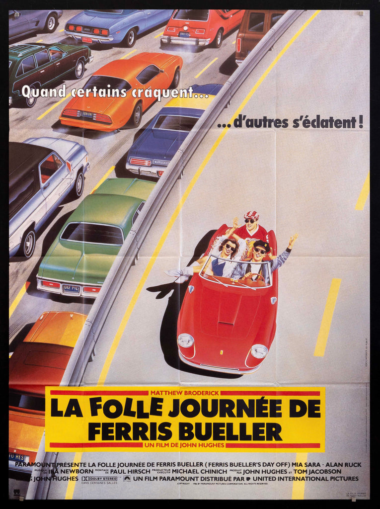 Ferris Bueller's Day Off Original Vintage Movie Poster