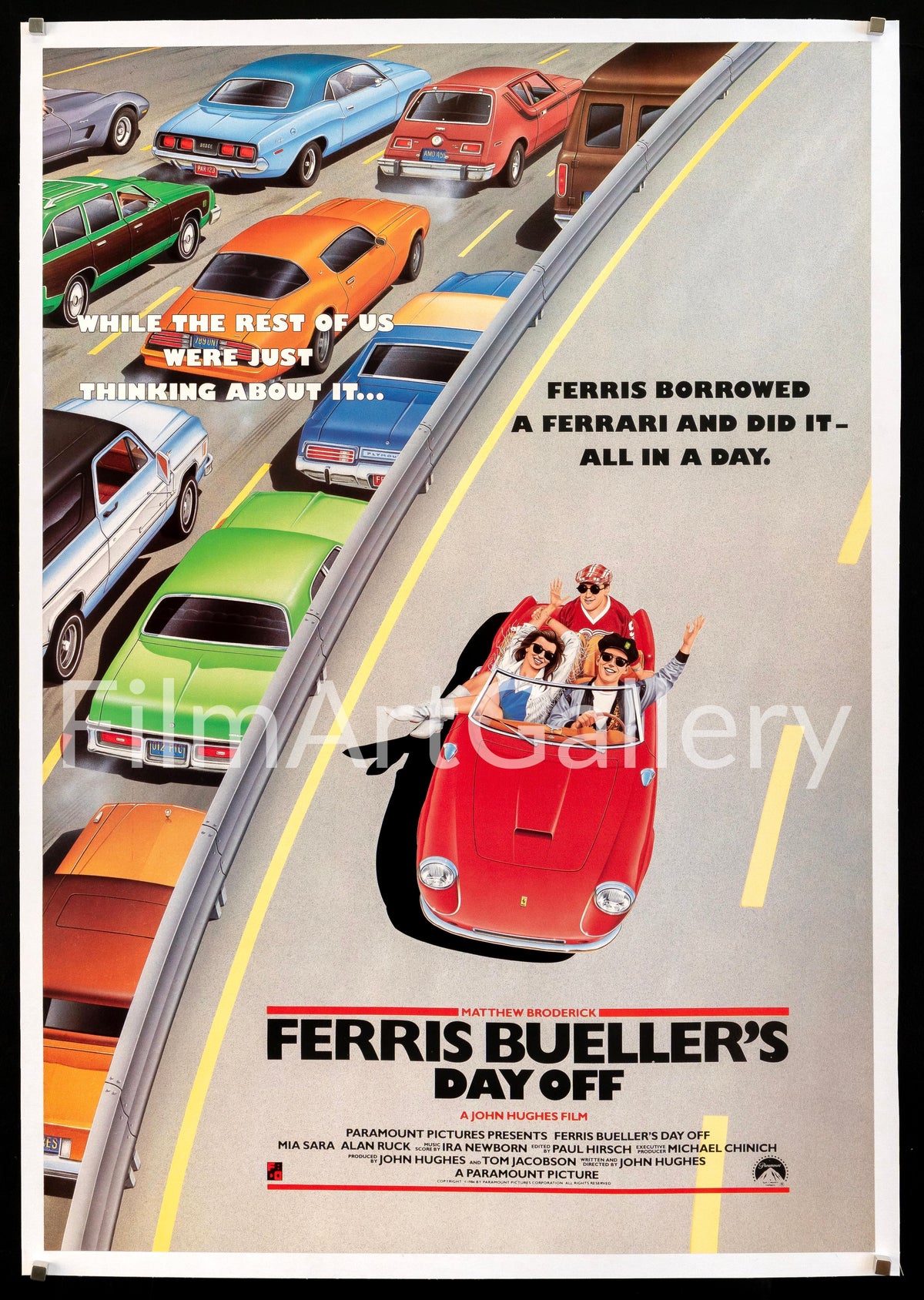 Ferris Bueller's Day Off Original Vintage Movie Poster