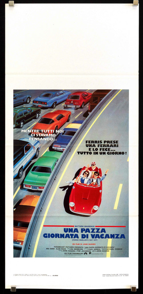 Ferris Bueller's Day Off Original Vintage Movie Poster