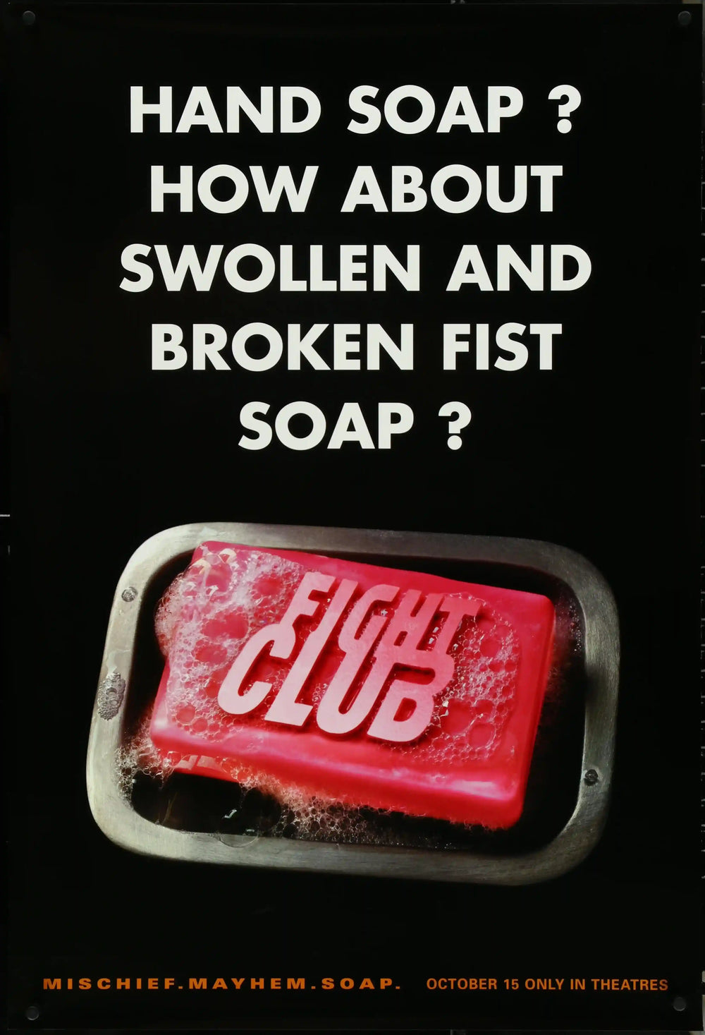 Fight Club Original Vintage Movie Poster