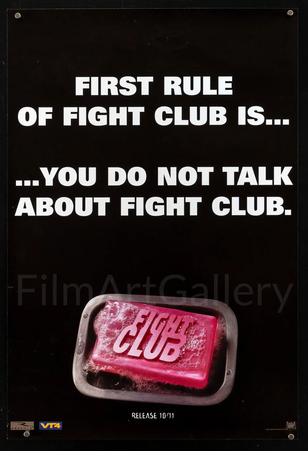 Fight Club Original Vintage Movie Poster