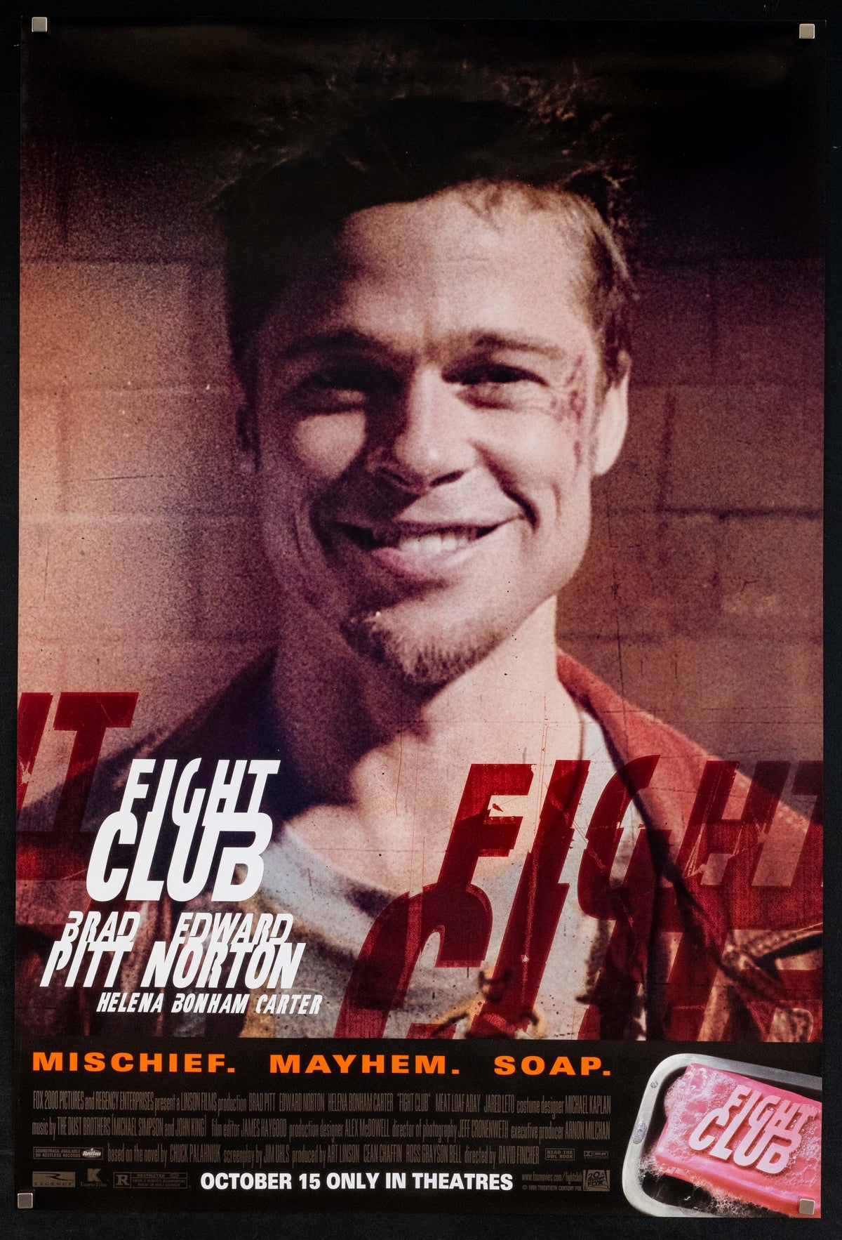Fight Club Original Vintage Movie Poster