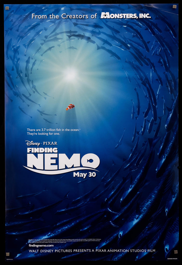 Finding Nemo Original Vintage Movie Poster