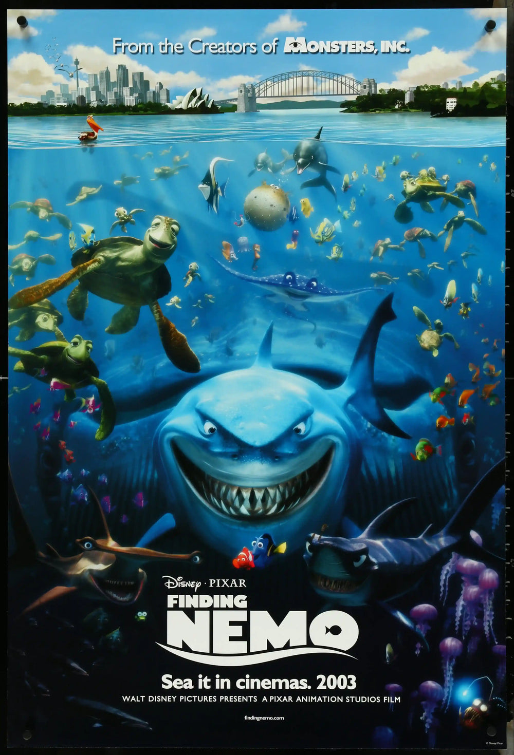Finding Nemo Original Vintage Movie Poster