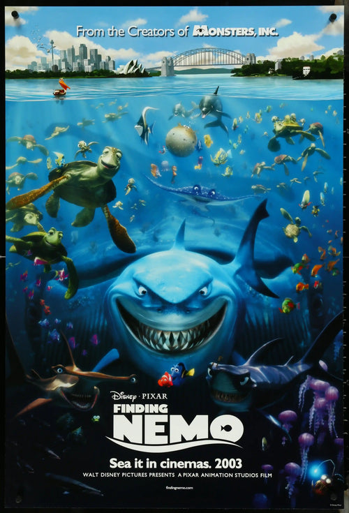 Finding Nemo Original Vintage Movie Poster