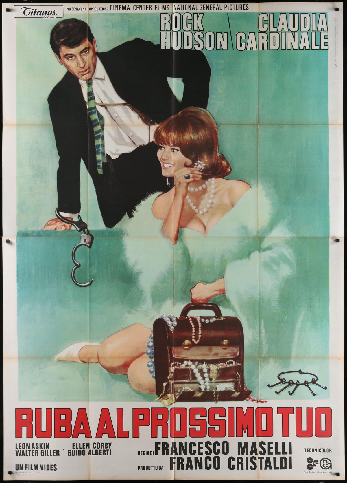 Fine Pair Original Vintage Movie Poster