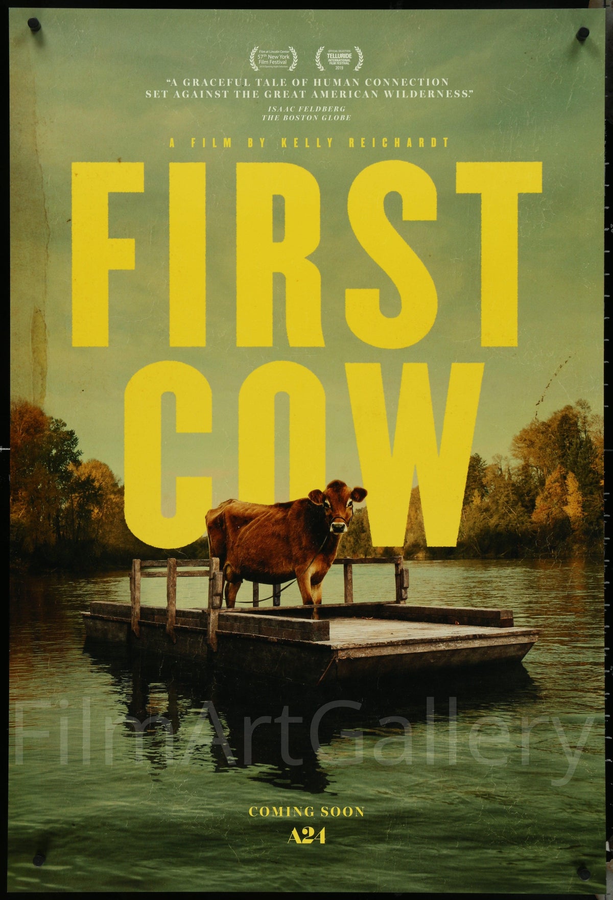 First Cow Original Vintage Movie Poster