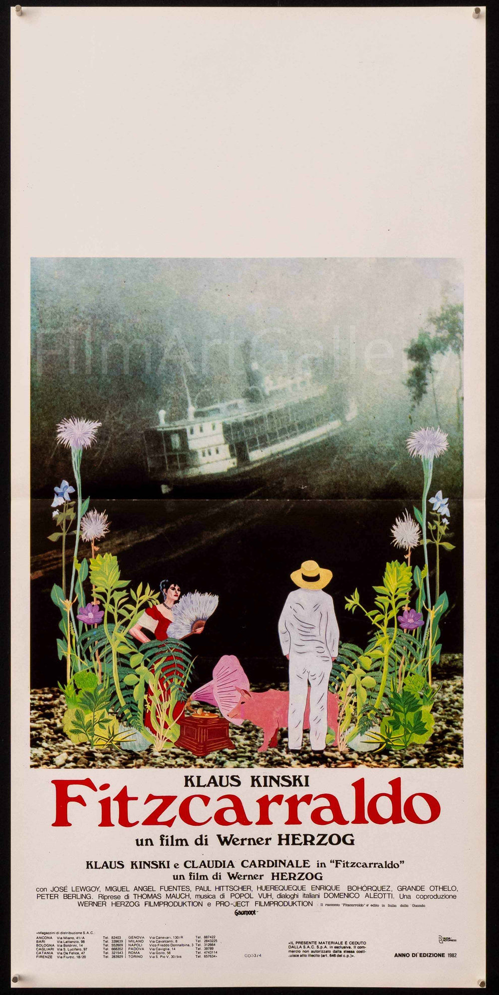 Fitzcarraldo Original Vintage Movie Poster