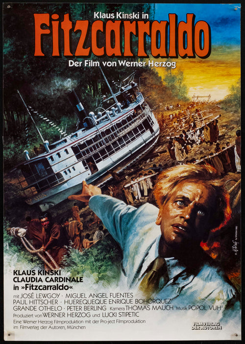 Fitzcarraldo Original Vintage Movie Poster