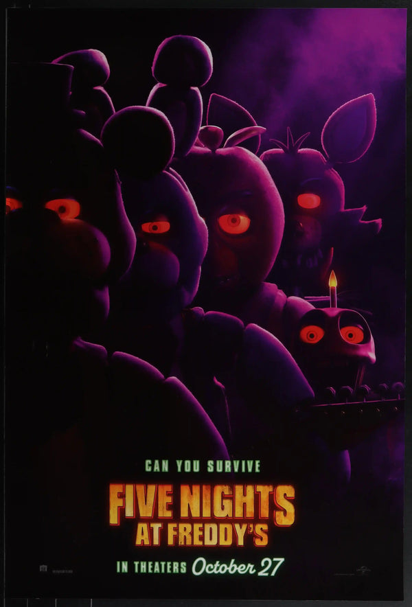 Five Nights At Freddy's Movie Poster 2023 1 Sheet (27x41)