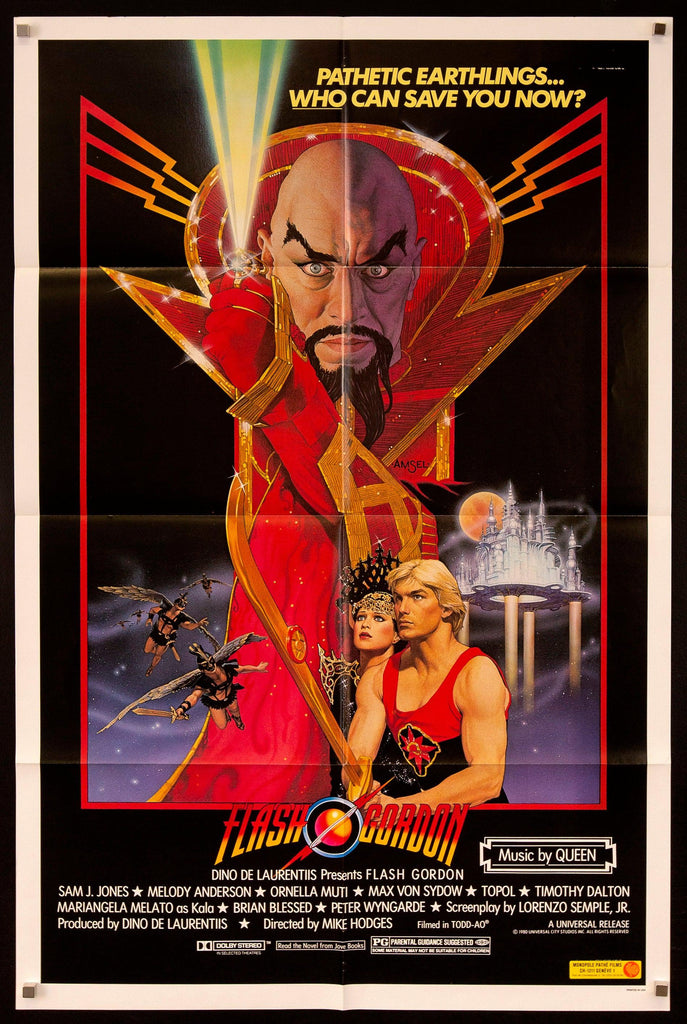 Flash Gordon 1 Sheet (27x41) Original Vintage Movie Poster