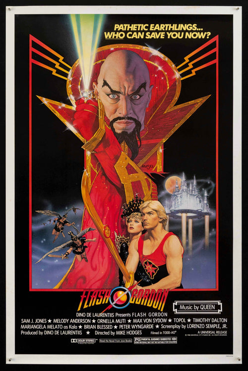 Flash Gordon Original Vintage Movie Poster