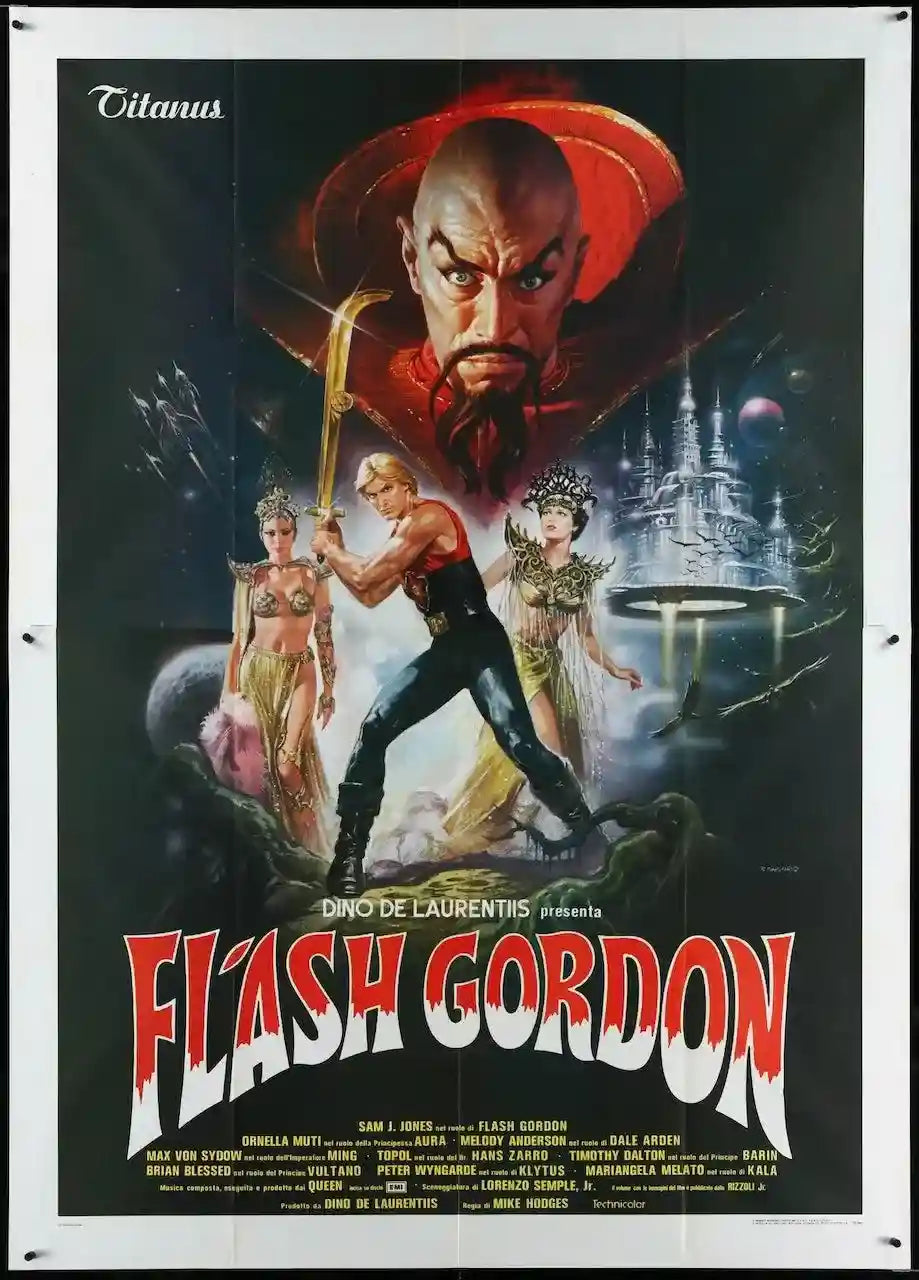 Flash Gordon Original Vintage Movie Poster