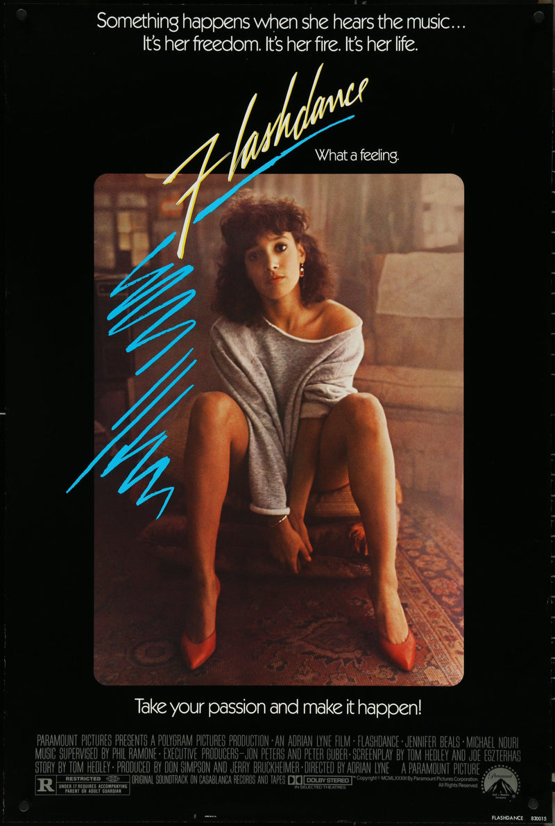 Flashdance 1 Sheet (27x41) Original Vintage Movie Poster