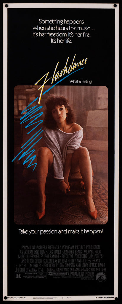 Flashdance Original Vintage Movie Poster
