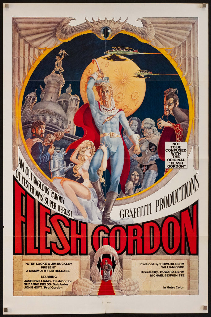 Flesh Gordon Original Vintage Movie Poster