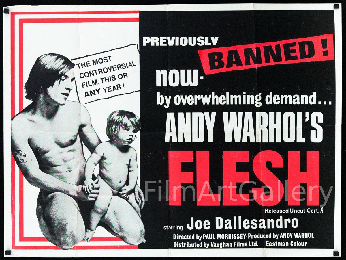 Flesh Original Vintage Movie Poster