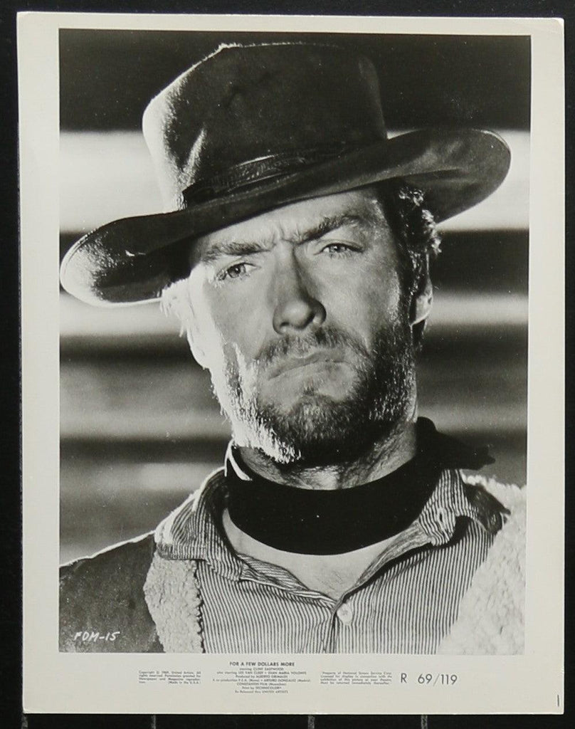 For A Few Dollars More Original Vintage Movie Poster